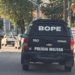 O veículo da Polícia Militar de Pernambuco foi avistado sem placa na RMR durante a tarde dessa terça-feira (09)