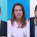 Os Candidatos ao Governo são: João Campos (PSB), Raquel Lyra (PSD) e Ivan Moraes (PSOL) (esq. p/ dir.)