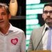 O ex-secretário de Meio Ambiente Daniel Coelho (PSD) e o deputado estadual Romero Albuquerque (PSB)