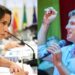 A governadora Raquel Lyra (PSD) e o ex-prefeito João Campos (PSB)