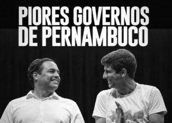 O ex-governador Paulo Câmara (PSB) e o ex-prefeito do Recife João Campos (PSB)