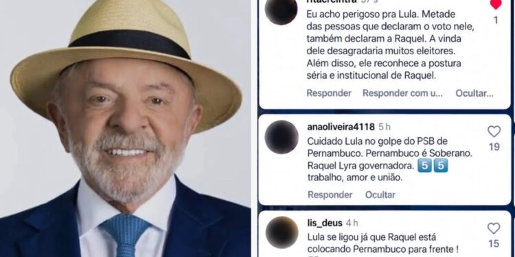 O presidente Lula (PT)