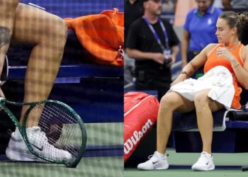 A tenista, Aryna Sabalenka
