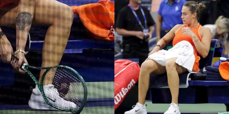 A tenista, Aryna Sabalenka