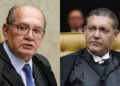 Os ministros Gilmar Mendes e Kassio Nunes Marques