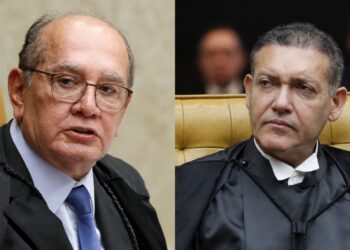 Os ministros Gilmar Mendes e Kassio Nunes Marques