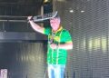 O candidato à Presidência da República Flávio Bolsonaro (PL)