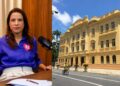 A governadora Raquel Lyra (PSD) no Arenga Política