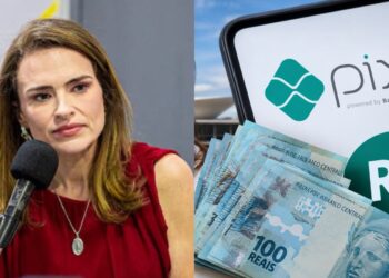 A candidata ao senado Marília Arraes (PDT)