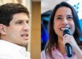 A governadora Raquel Lyra (PSD) e o ex-prefeito João Campos (PSB)
