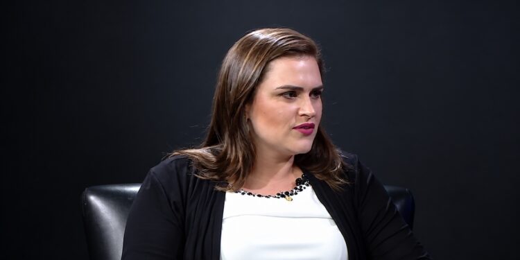 A então deputada Marília Arraes em entrevista ao Poder360, em 2019
