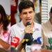 Os candidatos ao Governo de Pernambuco: Raquel Lyra (PSD), João Campos (PSB) e Ivan Moraes (PSOL)