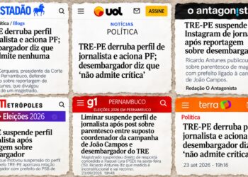 Veículos nacionais dão destaque à decisão do TRE-PE contra o Portal