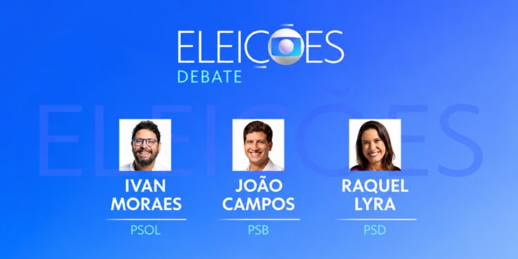 Os candidatos ao Governo do Estado participam do penúltimo debate eleitoral
