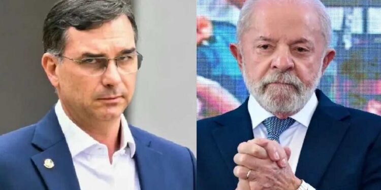 Flávio Bolsonaro supera Lula em intenção de voto para 2º turno