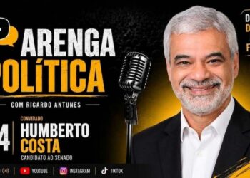 O candidato ao senado, Humberto Costa (PT)