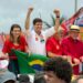 Marília Arraes (PDT), João Campos (PSB), Humberto Costa (PT) e Lula (PT)