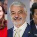 Marília Arraes (PDT), Mendonça Filho (PL) e Humberto Costa (PT), respectivamente