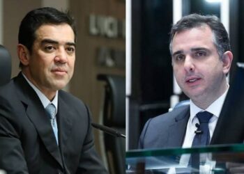 Bruno Dantas e Rodrigo Pacheco, respectivamente