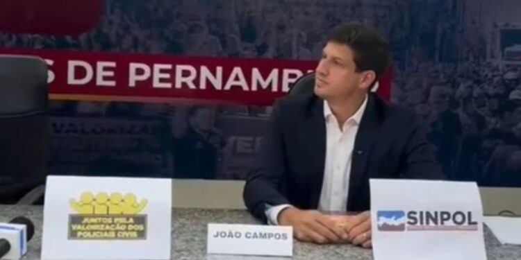 João Campos, candidato ao Governo de Pernambuco pelo PSB