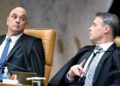Alexandre de Moraes e André Mendonça, ministros do Supremo Tribunal Federal (STF)