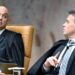 Alexandre de Moraes e André Mendonça, ministros do Supremo Tribunal Federal (STF)