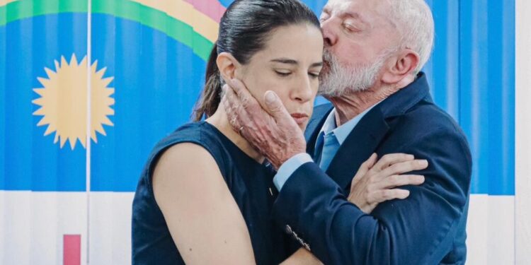 Governadora Raquel Lyra (PSD) e Presidente Lula (PT)