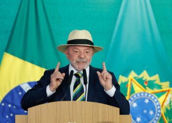 O presidente Luiz Inácio Lula da Silva (PT)