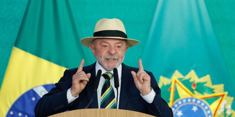 O presidente Luiz Inácio Lula da Silva (PT)