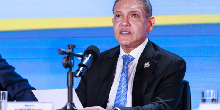 O ministro Kassio Nunes Marques, presidente do TSE. Foto: Leobark Rodrigues/TSE