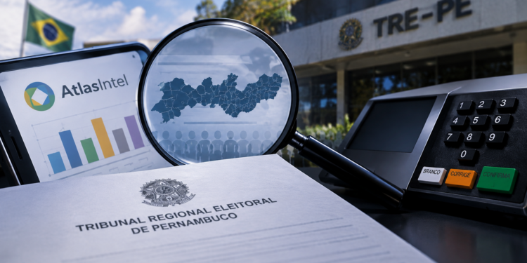 Pesquisa do instituto AtlasIntel foi suspensa pelo TRE-PE