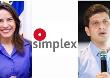 Raquel Lyra (PSD) e João Campos (PSB) (Da esq. p/ dir.)