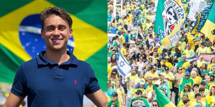 Nikolas Ferreira estará no ato, na Avenida Boa Viagem, no dia 22 de outubro