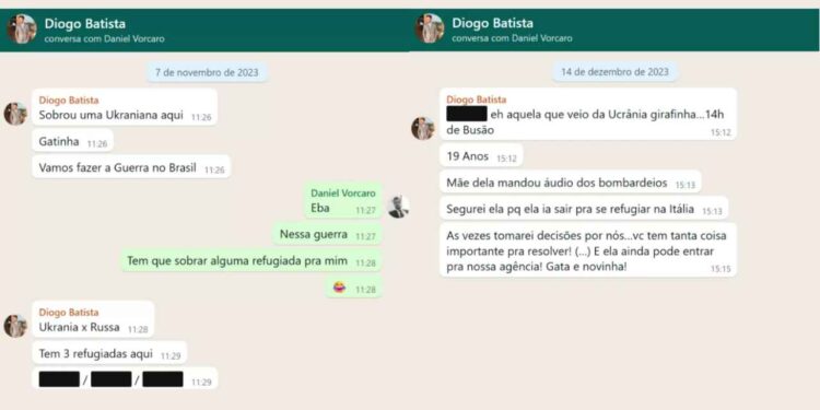 Prints de conversas entre Vorcaro e Diogo Batista revelam a natureza dos negócios