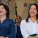 Priscila Krause e Raquel Lyra (Da esq. p/ dir.)