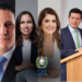 Da esq. para dir., Janielly Nunes, Leonardo Oliveira, Diana Câmara, Isabela Lessa, Henrique Seixas e Eliel Gomes