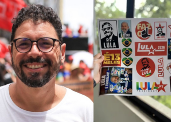 Ivan Moraes (PSOL) critica baixa produção de materiais para campanha de Lula (PT)