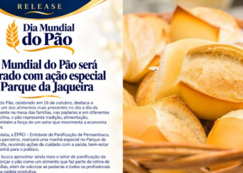 Dia do Pão será celebrado no Parque da Jaqueira dia 16 de outubro