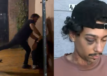 Agressor Lucas Lins e rapper Mago de Tarso