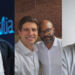 Da esq. para dir. Rafael Marroquim, João Campos (PSB), Gilberto Prazeres e Diogo Monteiro