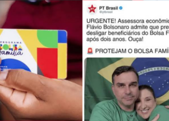 Candidato a presidência Flávio Bolsonaro (PL) desmente fim do Bolsa Família