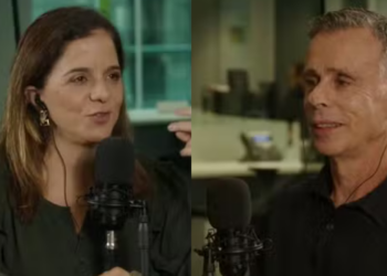 Colunistas Vera Magalhães e Lauro Jardim, do jornal O Globo