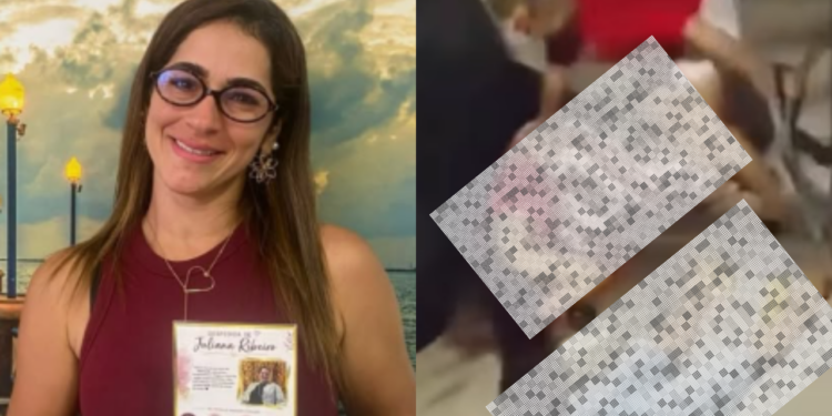 Juliana Ribeiro, vítima de feminicídio no Recife na noite de ontem (25)