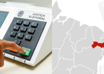 Urna Eleitoral e Mapa de Pernambuco