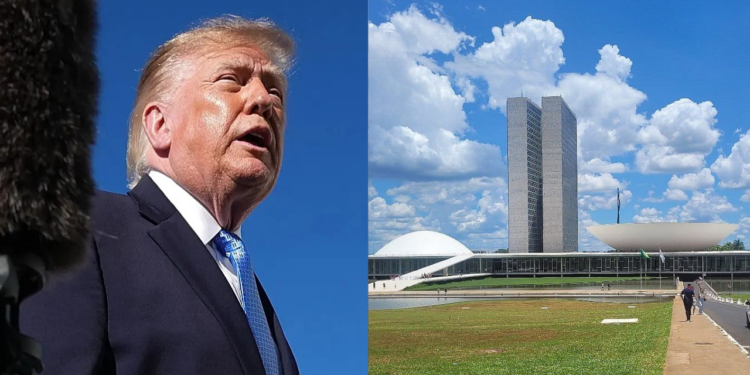 Donald Trump e o Palácio do Planalto