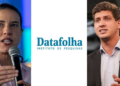 Raquel Lyra (PSD) e João Campos (PSB)