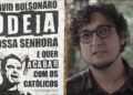 Cartaz promovido pela equipe do marqueteiro Rafael Marroquim