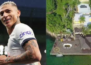 Atacante Richarlison e mansão em Angra dos Reis (RJ)