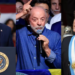 Da esquerda para direita, Donald Trump, Lula e Javier Milei