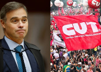 Campanha de Flávio tentou censura prévia contra posts da CUT, barrada por Mendonça